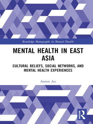 cover image of Mental Health in East Asia
